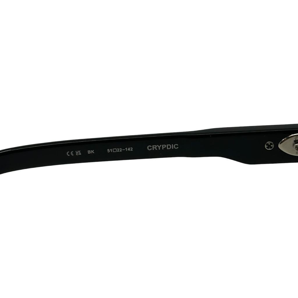 Chrome Hearts Crypdic Glass Black Silver