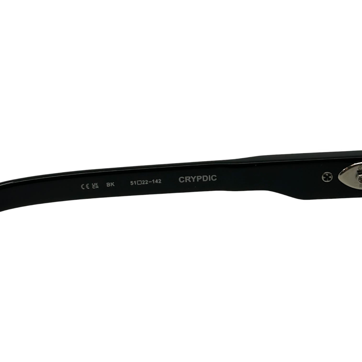Chrome Hearts Crypdic Glass Black Silver