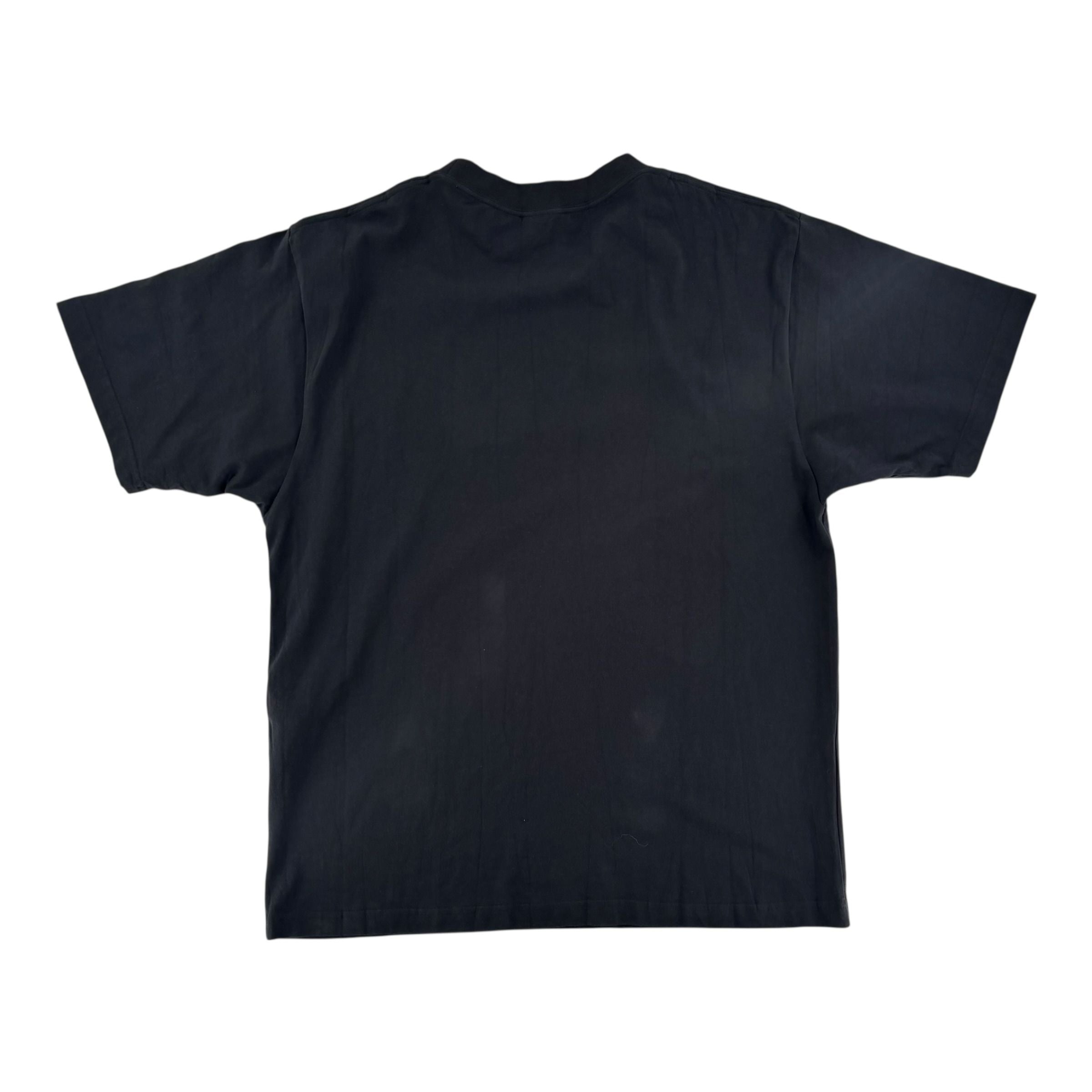 Balenciaga Political Campaign Stencil Shirt Faded Black