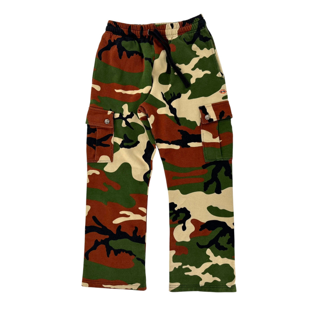 Chrome Hearts Matty Boy Caution Sweatpants Camo