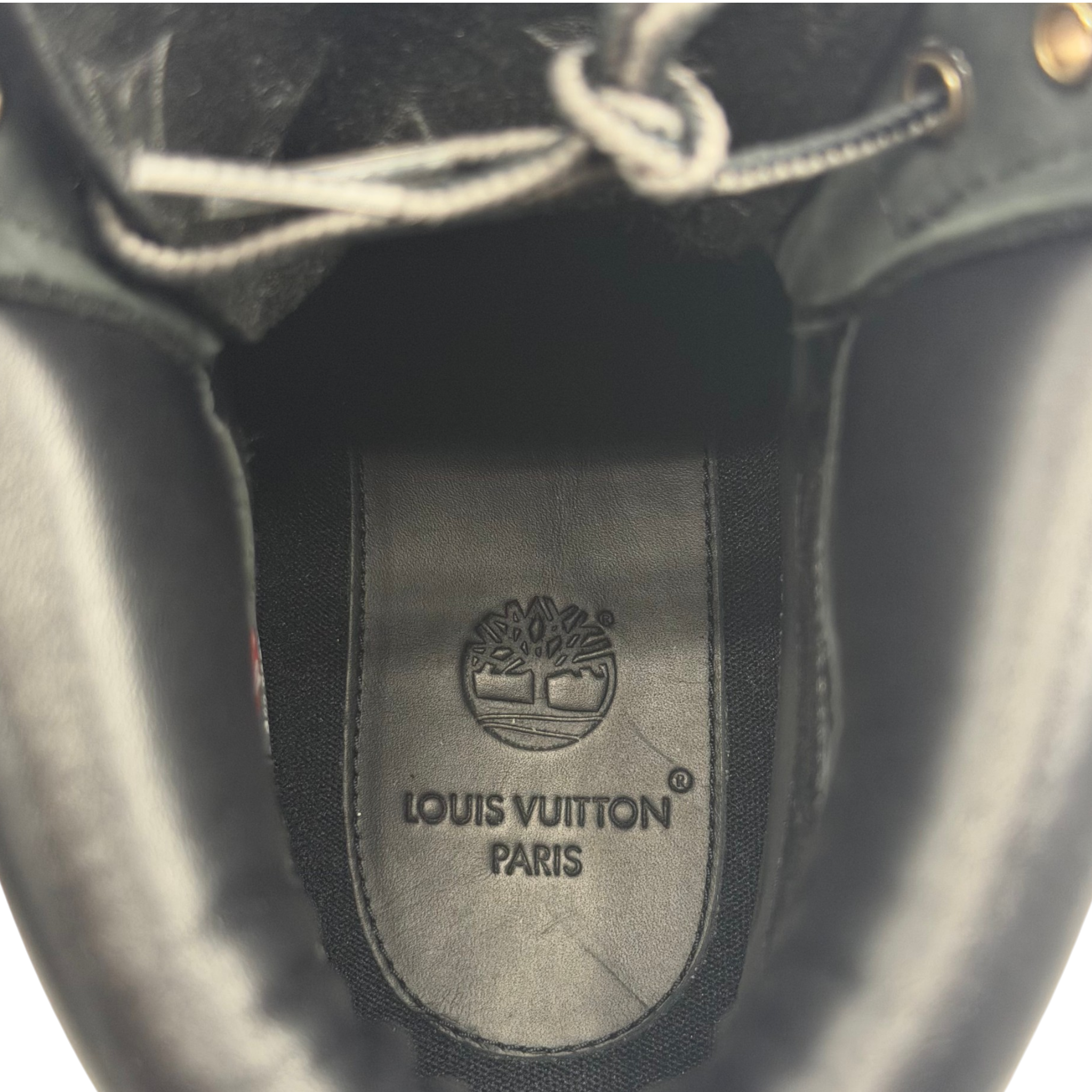 Louis Vuitton Timberland 6" Ankle Boot Black Monogram