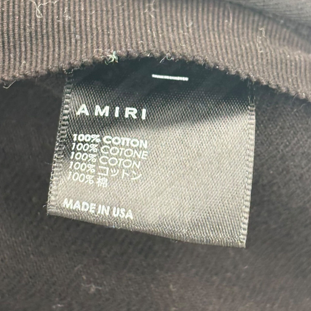 Amiri Wide Leg Cargo Pants Black