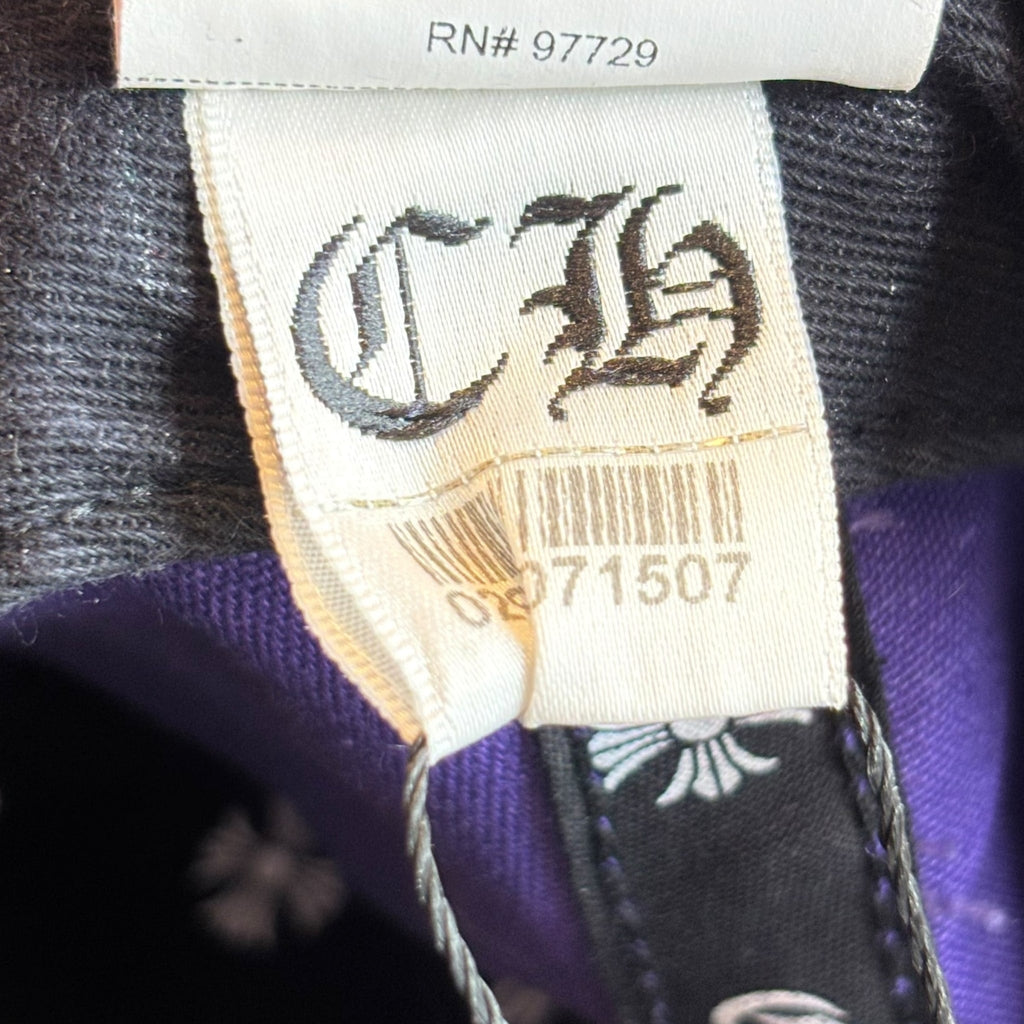 Chrome Hearts Purple CH Baseball Hat