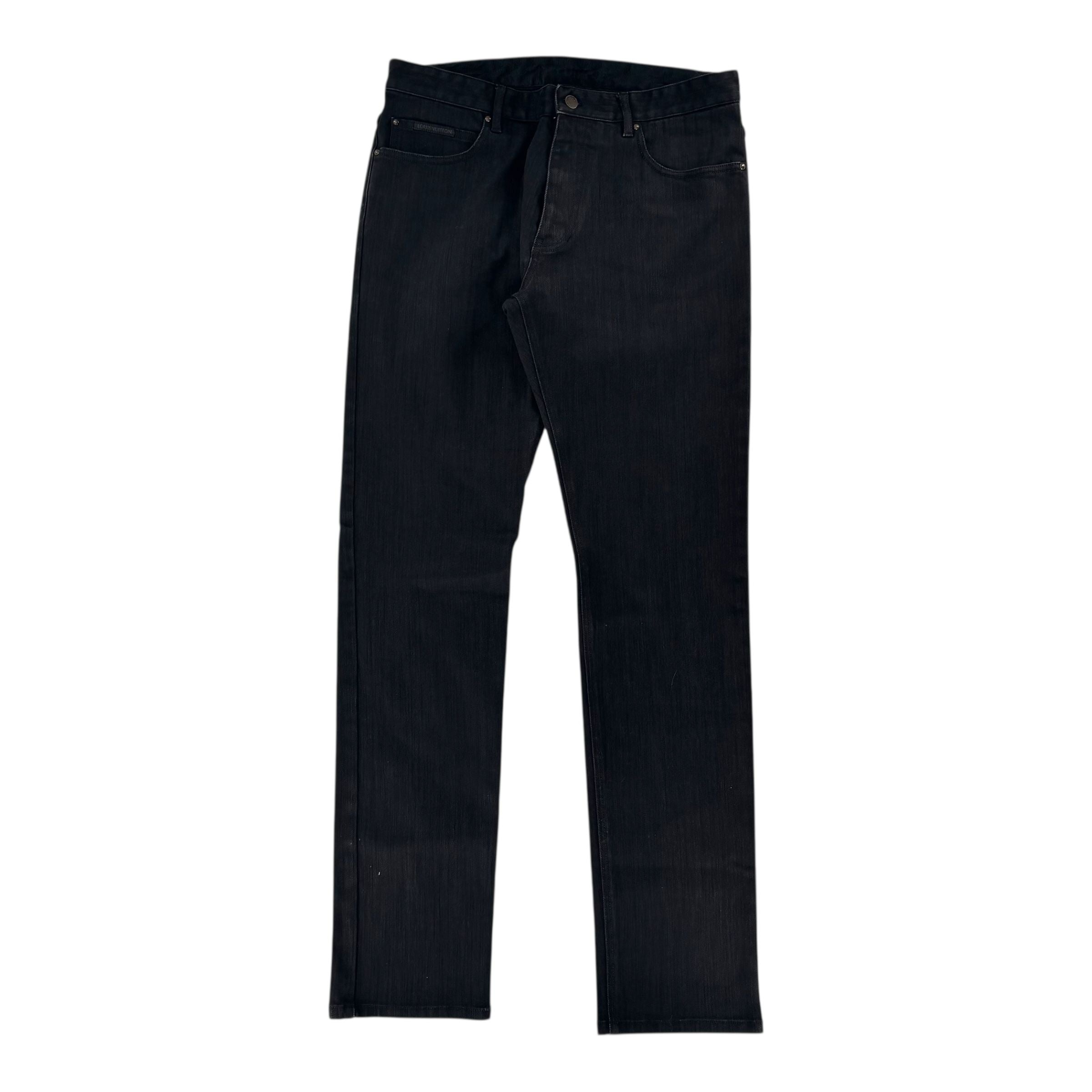 Louis Vuitton Regular Denim Black
