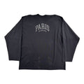 Balenciaga Men's Oversized Cities Paris Long Sleeve T-Shirt