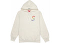 Supreme Swarovski S Logo Hooded Sweatshirt White