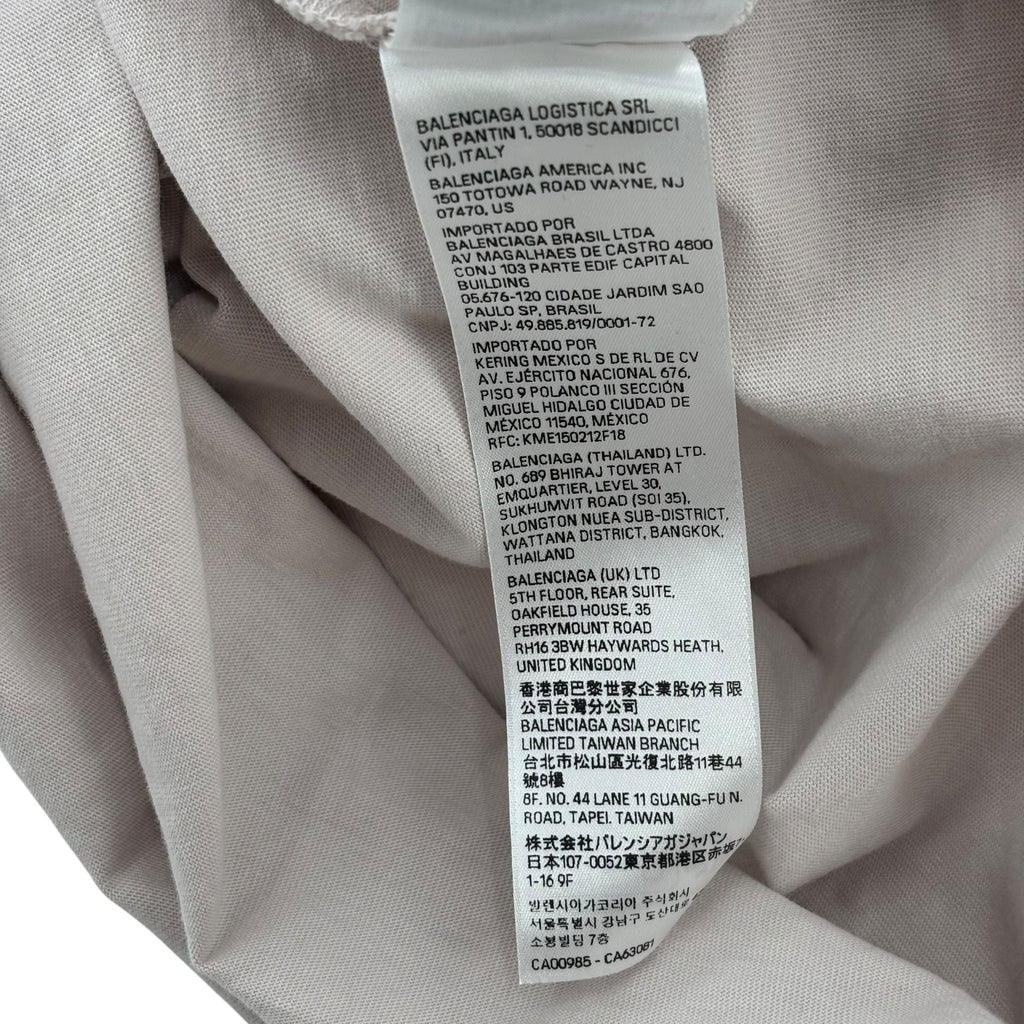 Balenciaga Campaign Tee White