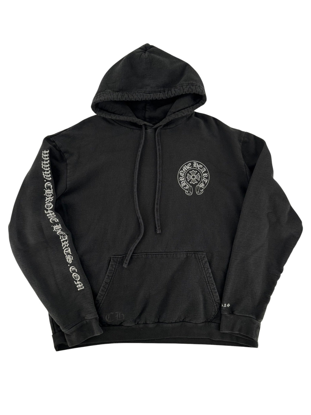 Chrome Hearts Online Exclusive Glitter Hoodie Black/Silver
