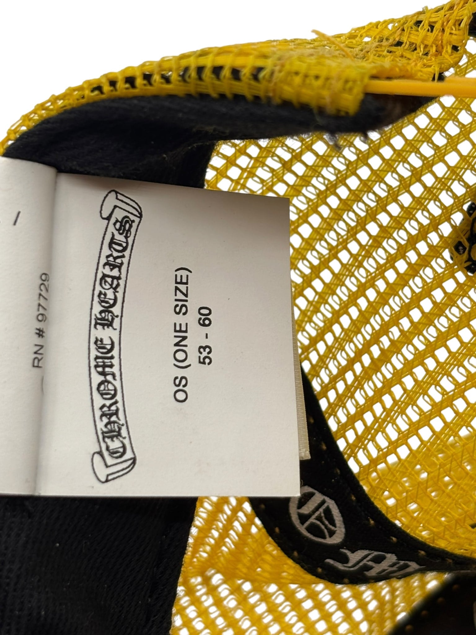 Chrome Hearts Multi Cross Trucker Yellow