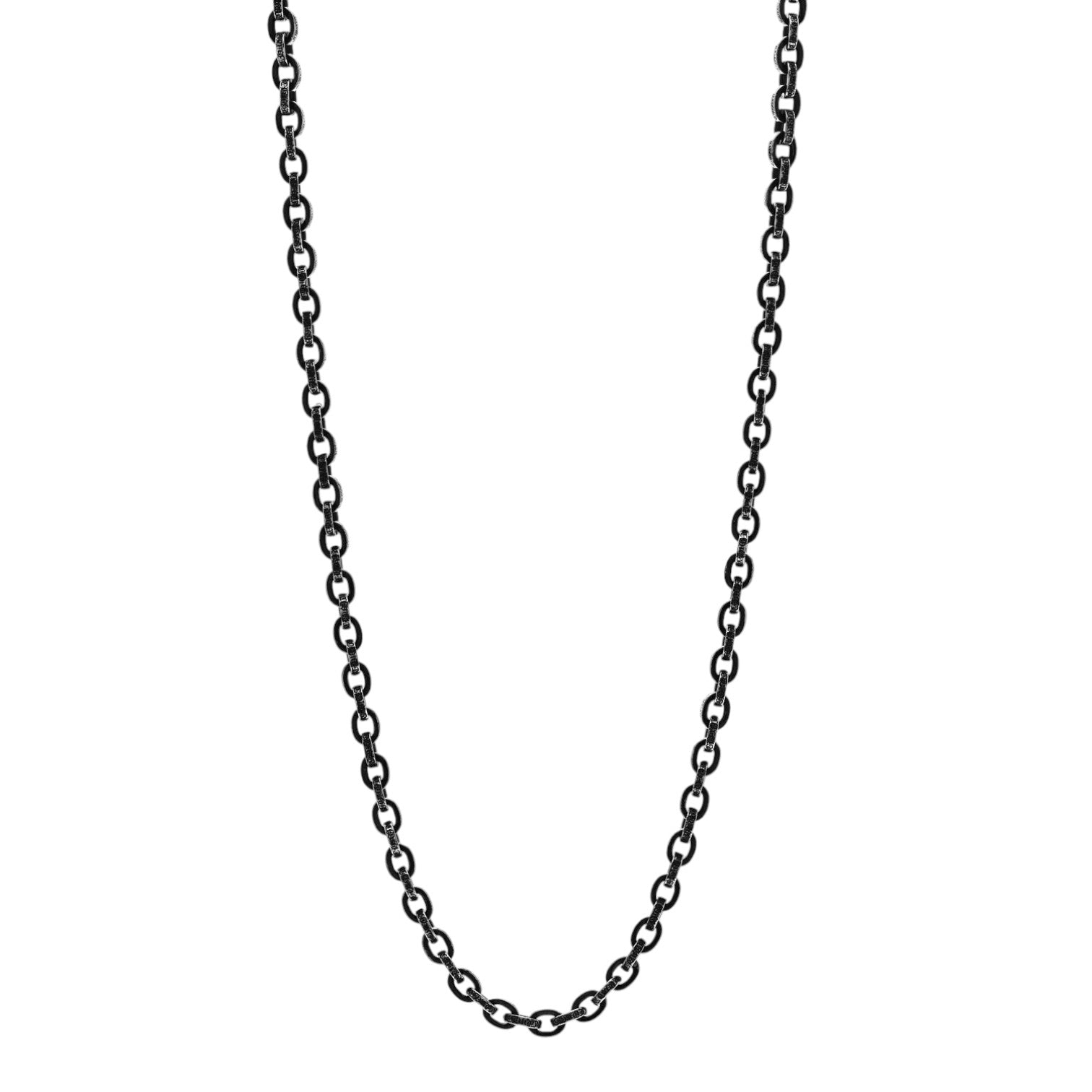 Chrome Hearts Silver Paperchain Necklace 20"