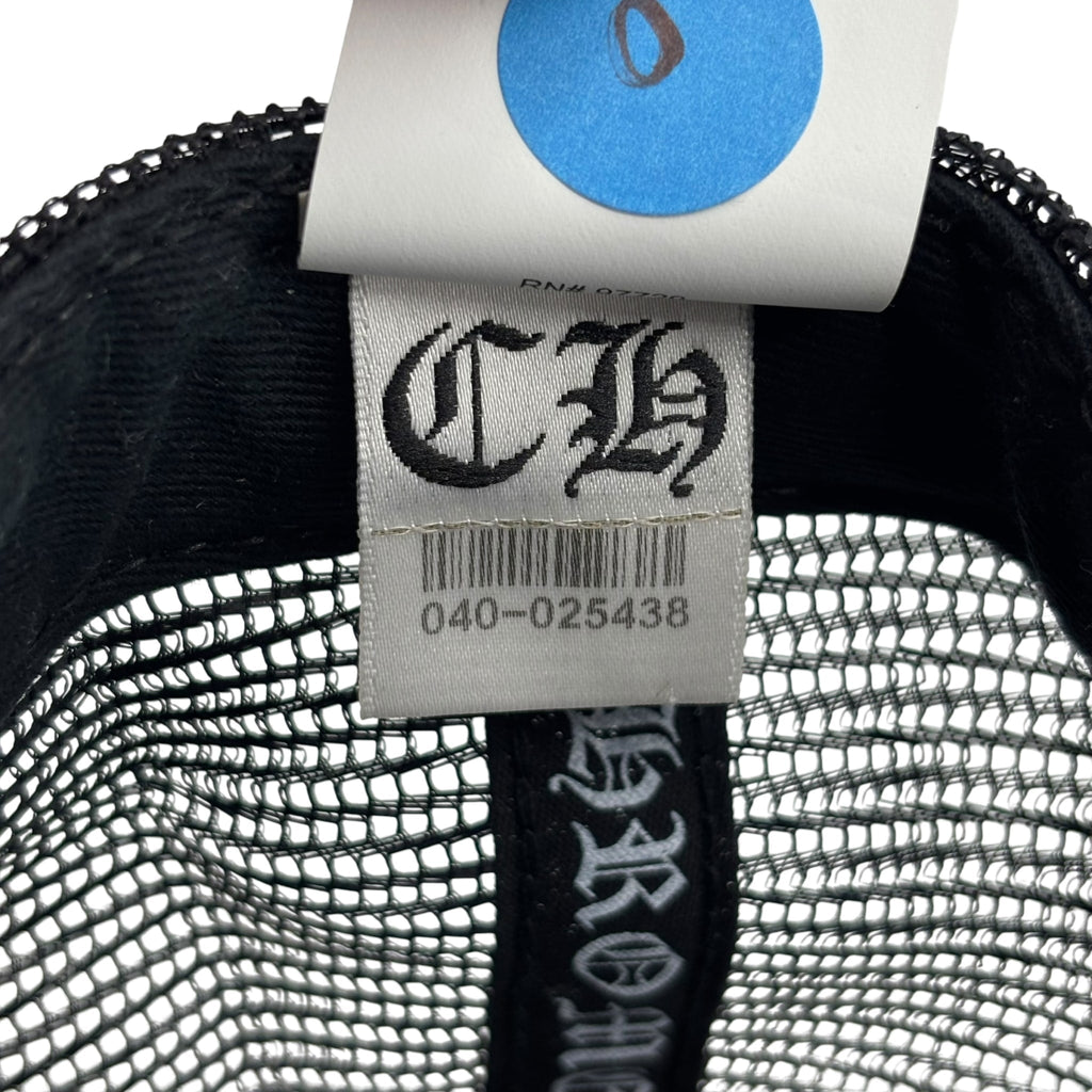 Chrome Hearts CH Hollywood Trucker Hat Black/Black