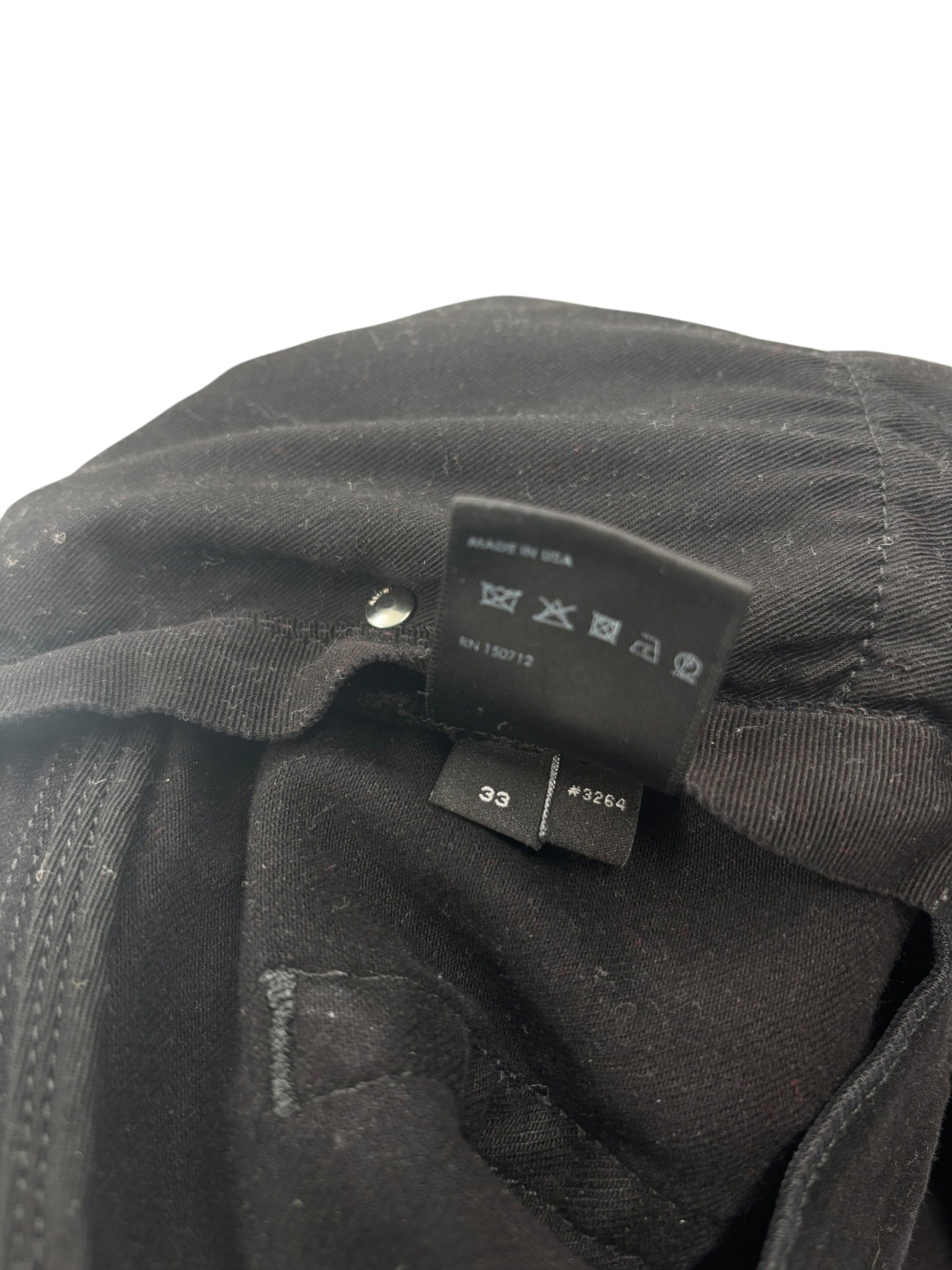 Amiri MX1 Bandana Jeans Black