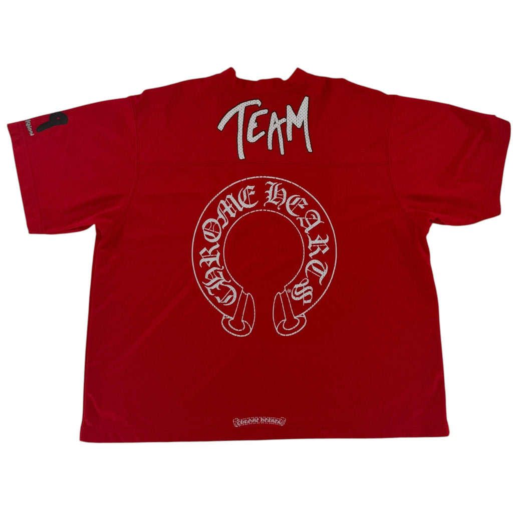Chrome Hearts x Matty Boy PPO Form Team Mesh Warm Up Jersey T-Shirt Red