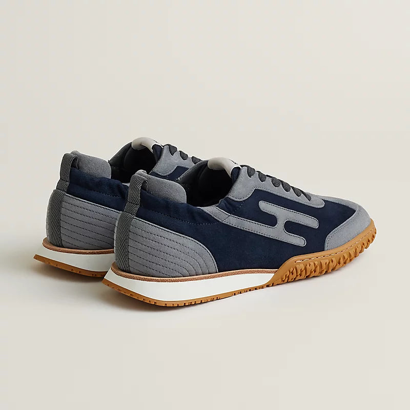 Hermès Jet sneaker Marine gris Orage