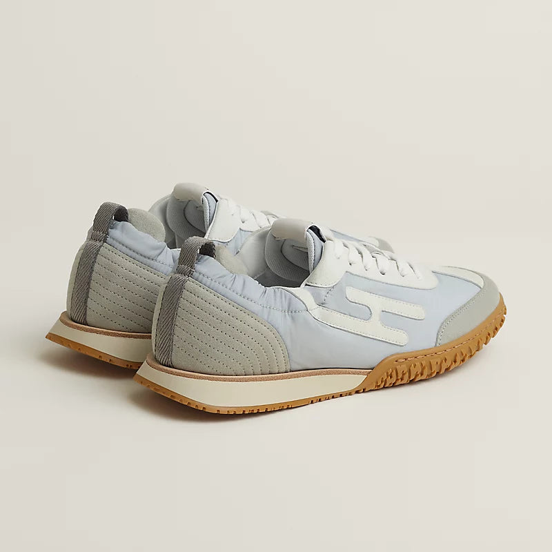 Hermès Jet sneaker Gris Arctique  blanc