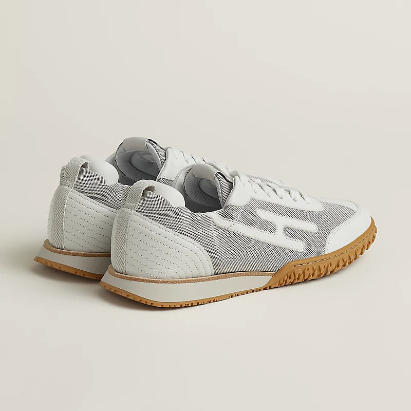 Hermès Jet sneaker Prunoir blanc