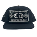 Chrome Hearts CH Hollywood Trucker Hat Black/Black