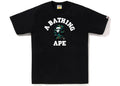BAPE Thermography College Tee Black