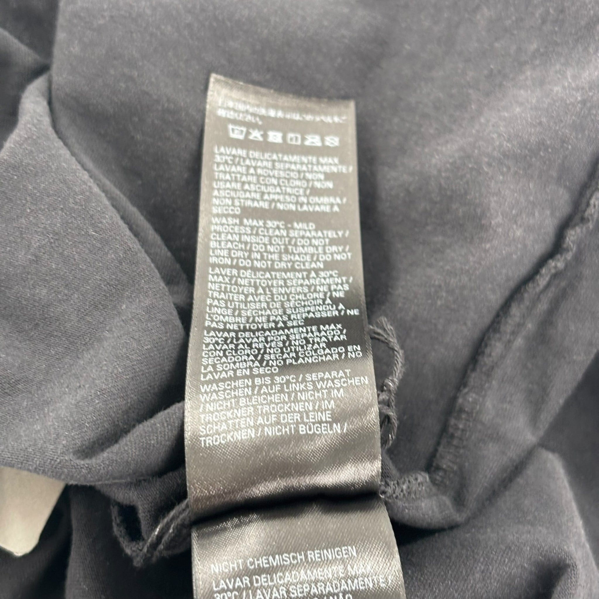 Balenciaga Washed Crayon Logo Tee
