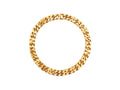 Balenciaga Logo Lettering Choker Necklace Gold