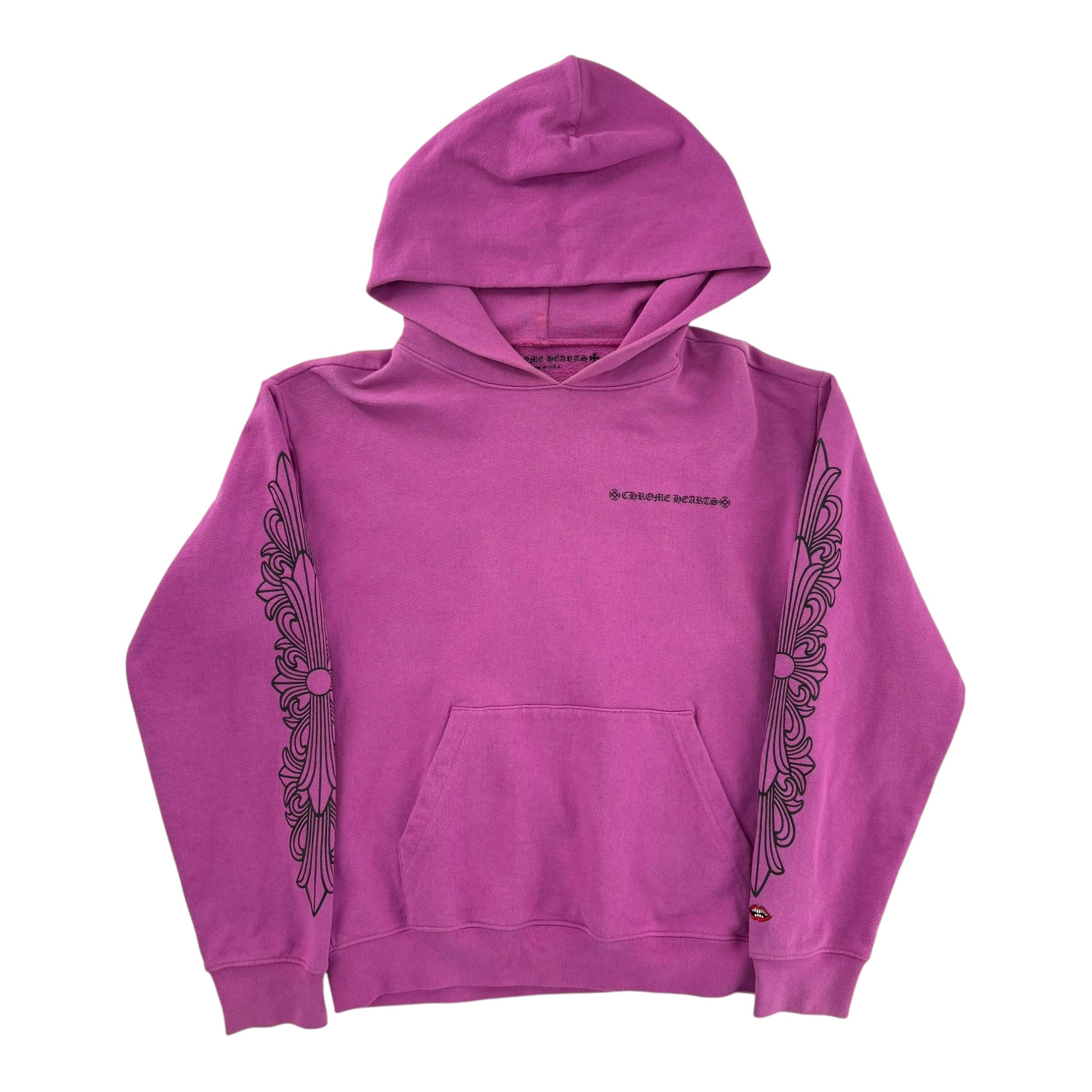 Chrome Hearts Matty Boy Spider Web Hoodie Purple
