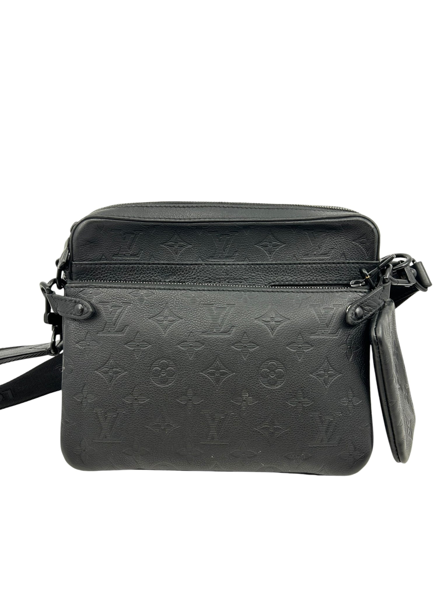 Louis Vuitton Trio Messenger Bag Black Monogram