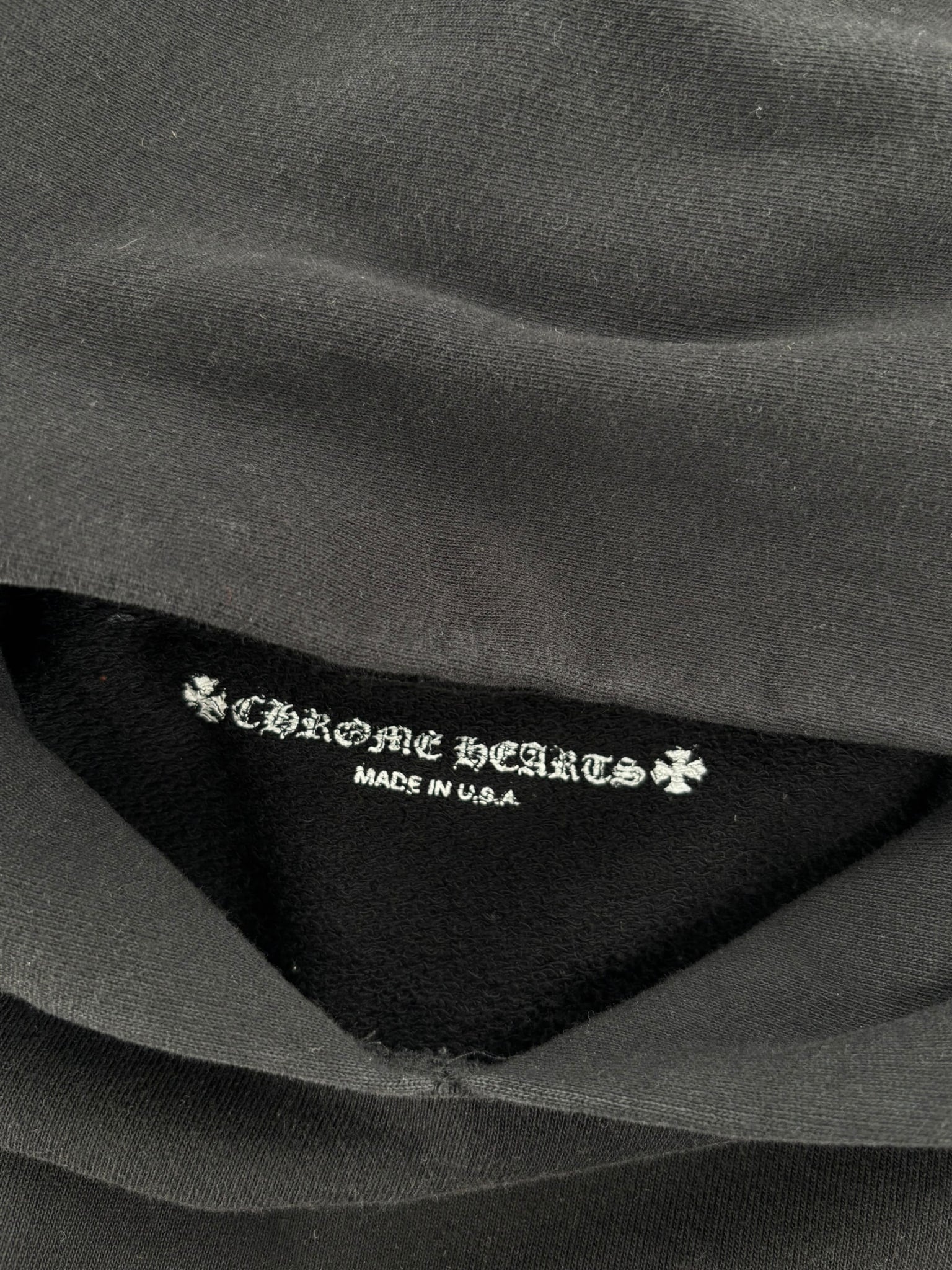Chrome Hearts Matty Boy Stay Fast Hoodie Black