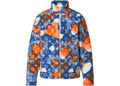 Louis Vuitton Jacquard Camo Fleece Jacket Blue/Orange/White
