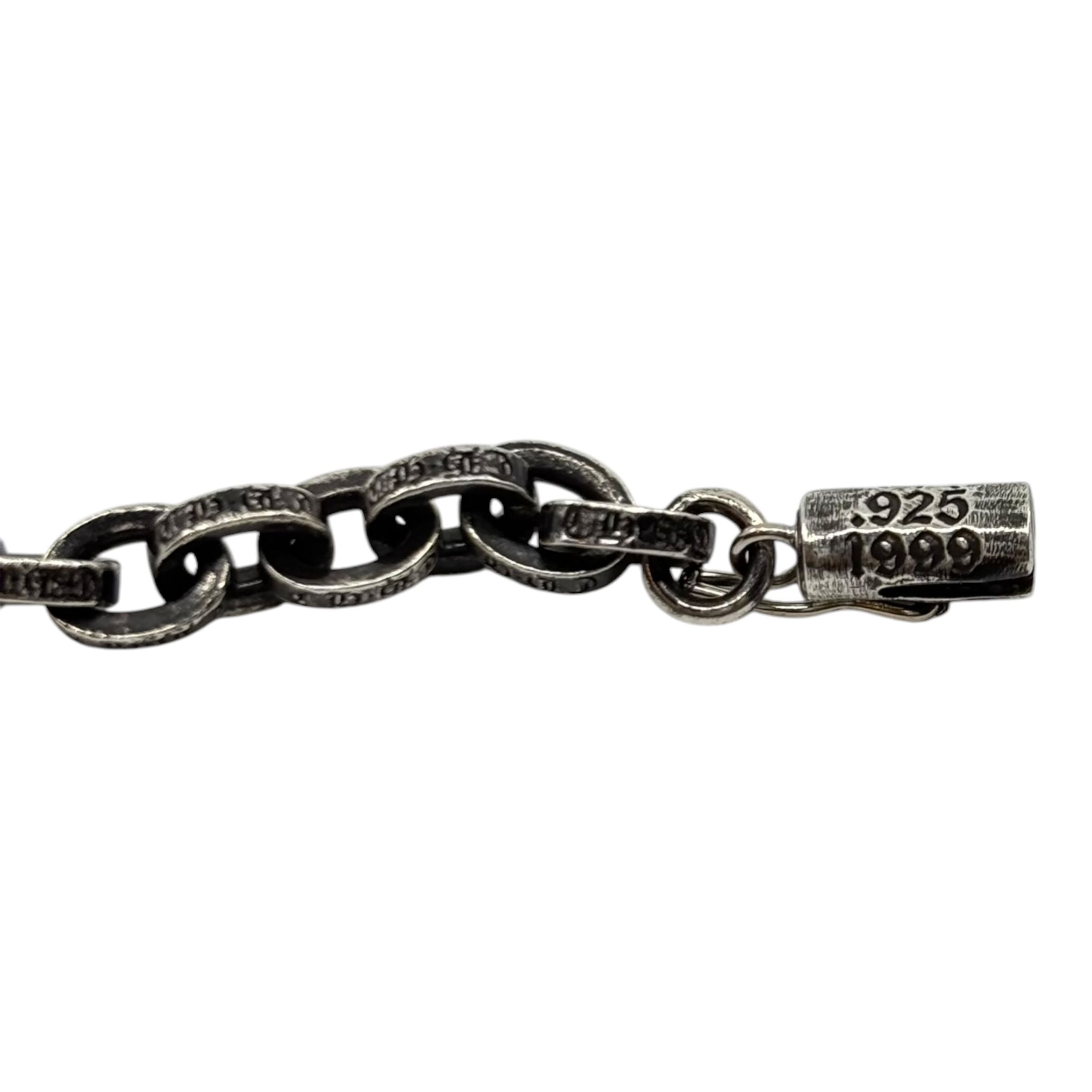 Chrome Hearts Silver Paperchain Necklace 18"