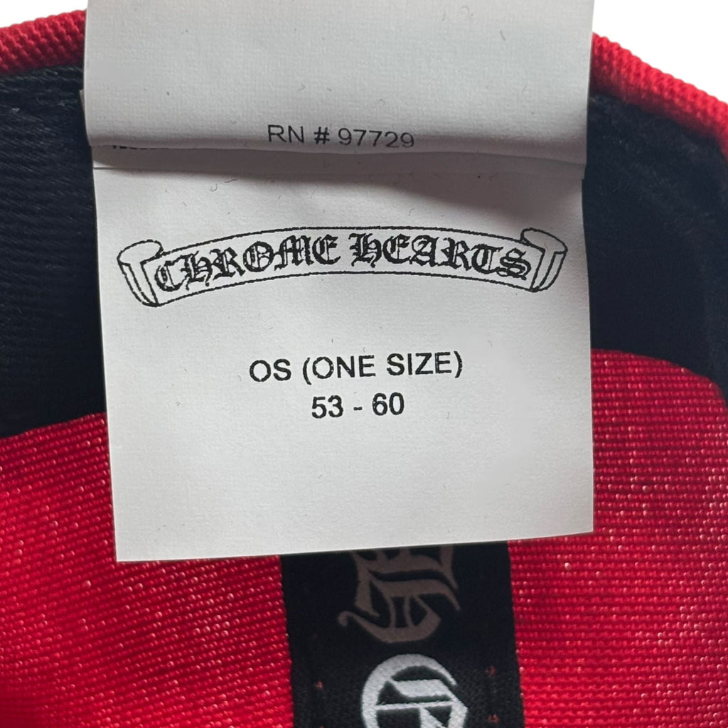 Chrome Hearts CH Silver Button Hat Red/Yellow