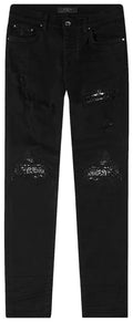 Amiri MX1 Bandana Jeans Black