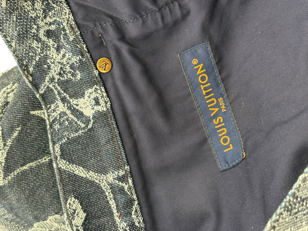 Louis Vuitton Floral Shorts Blue