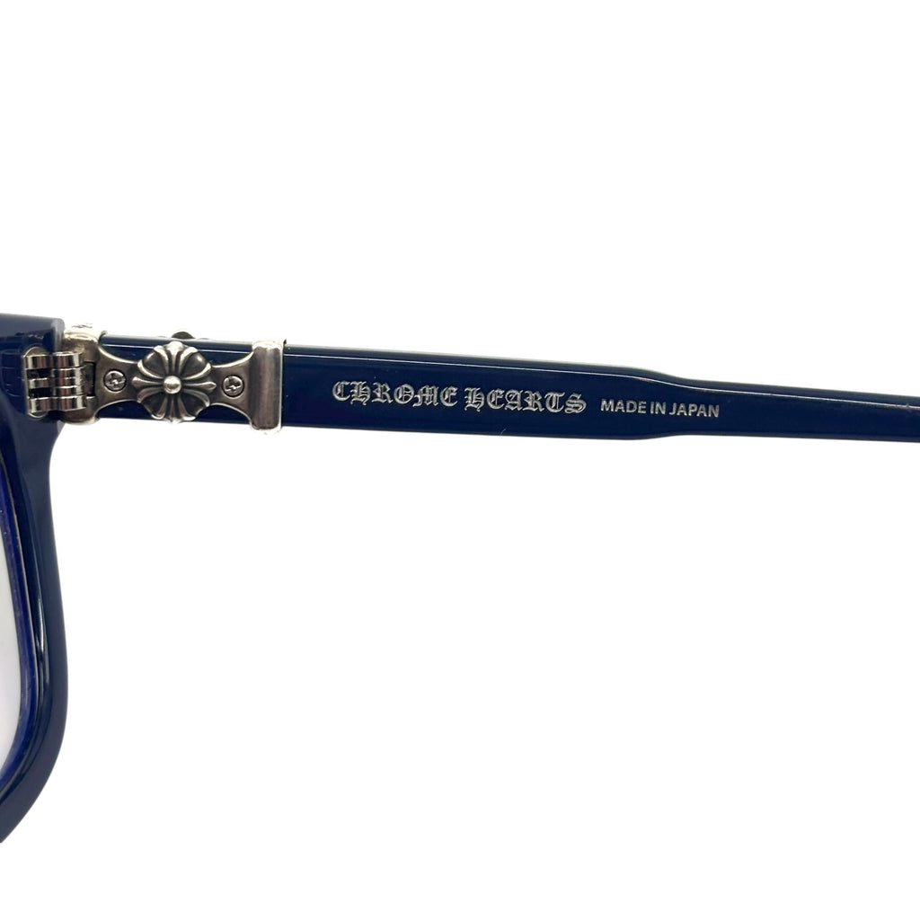 Chrome Hearts Cox Ucker Glasses Blue/Silver