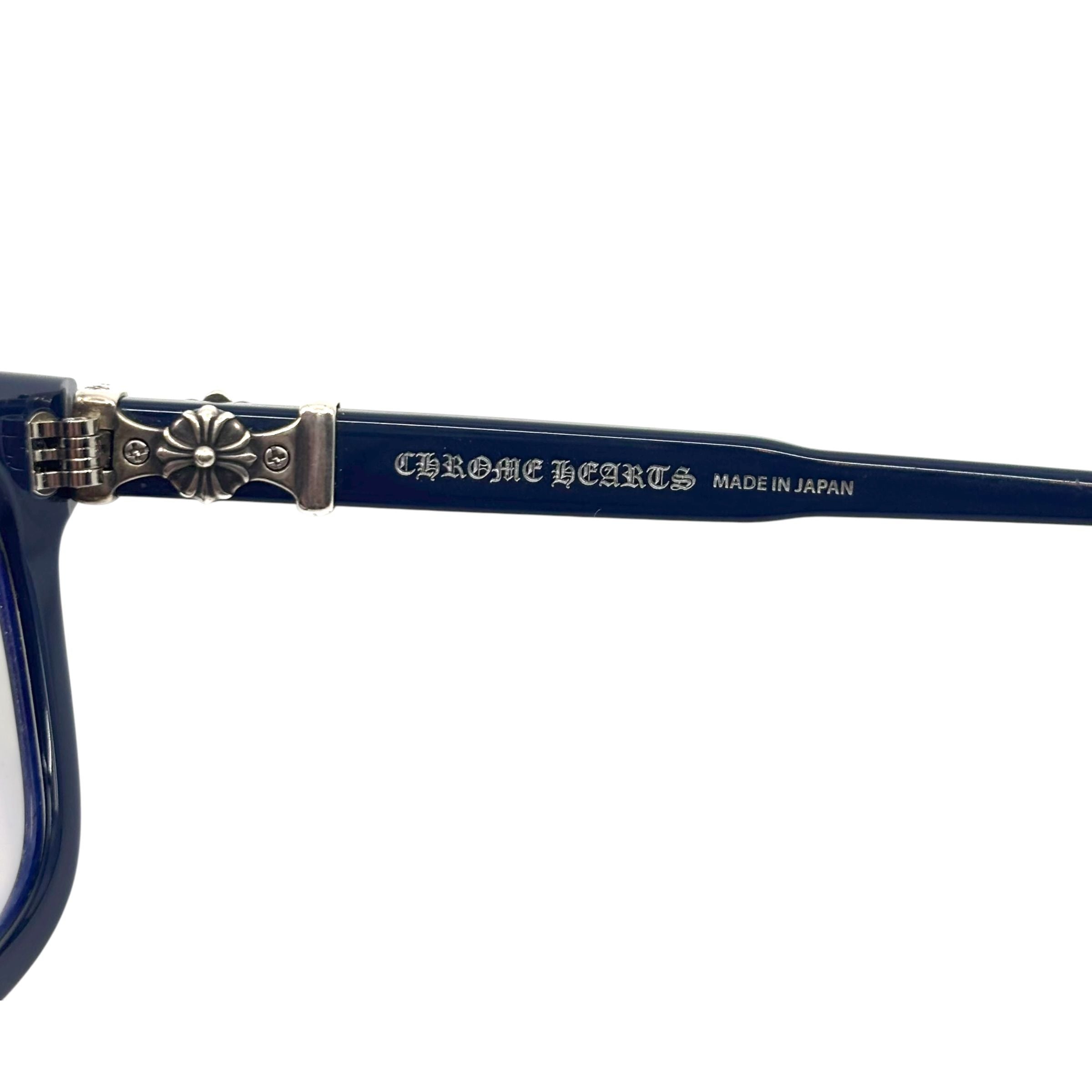Chrome Hearts Cox Ucker Glasses Blue/Silver