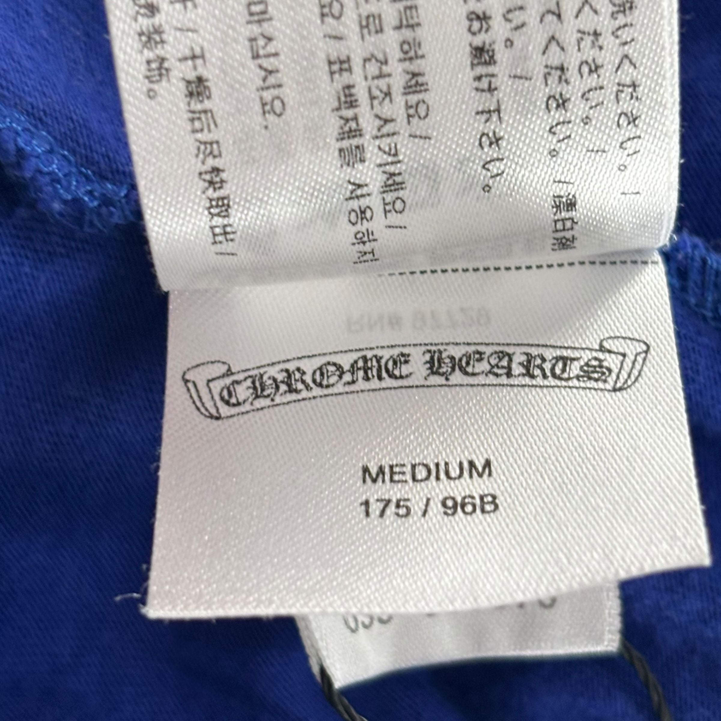Chrome Hearts Long Sleeve Miami Blue Shirt