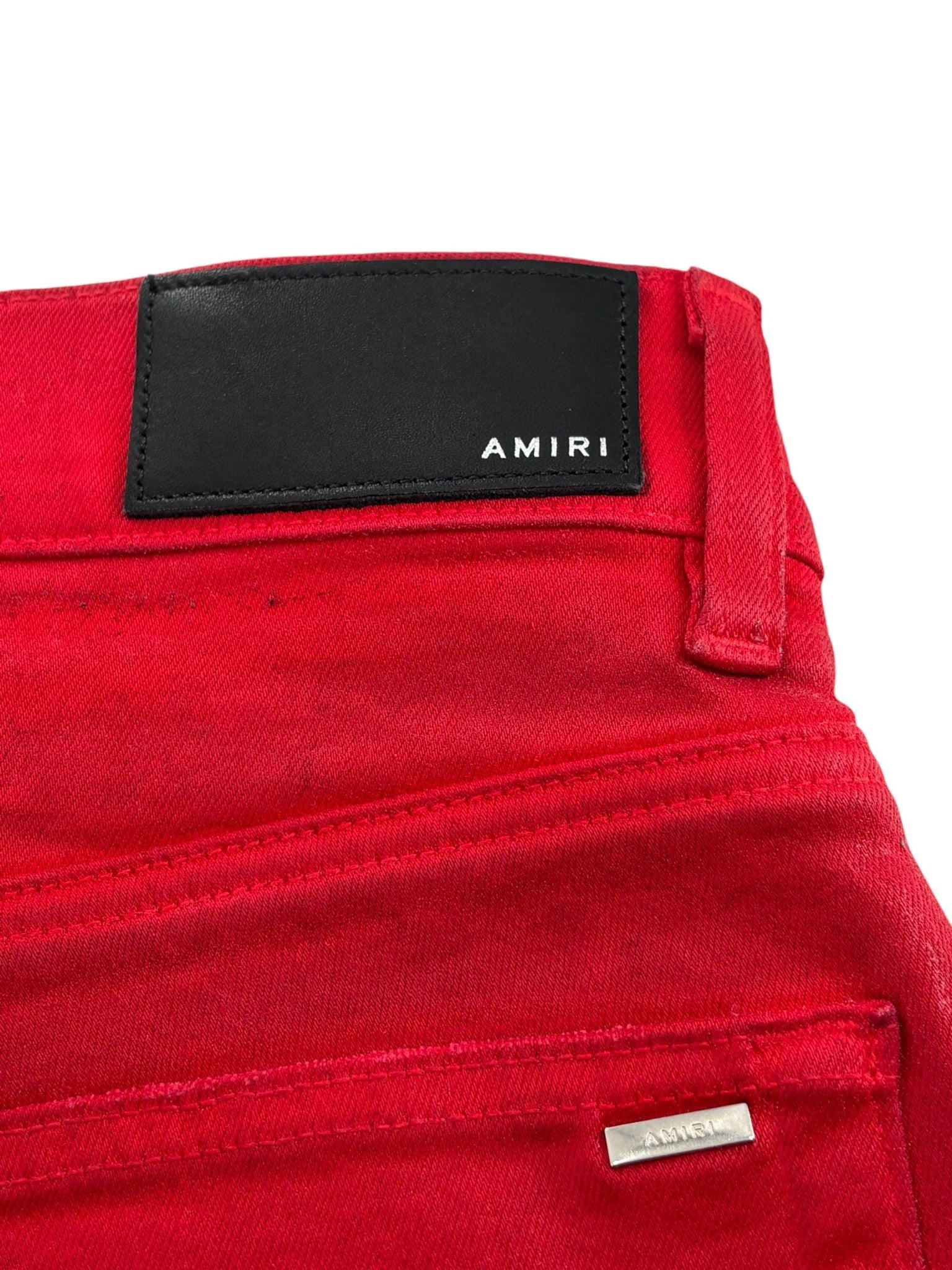 Amiri MX1 Ribbed All Red