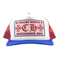 Chrome Hearts Trucker Hat Blue/Red/White