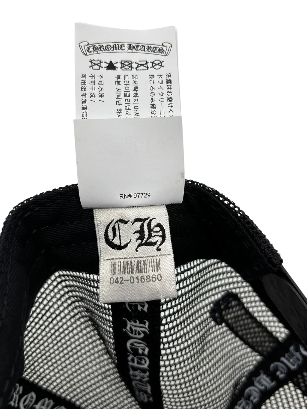 Chrome Hearts Cemetary Trucker Hat Camo/Black
