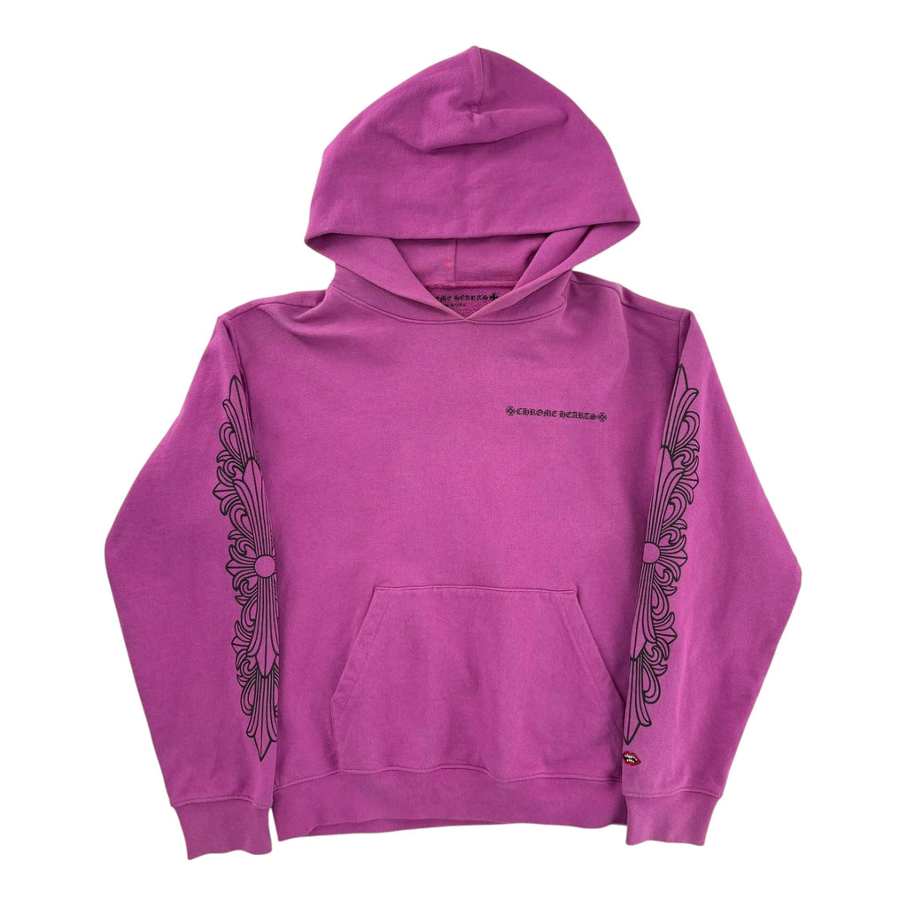 Chrome Hearts Matty Boy Spider Web Hoodie Purple