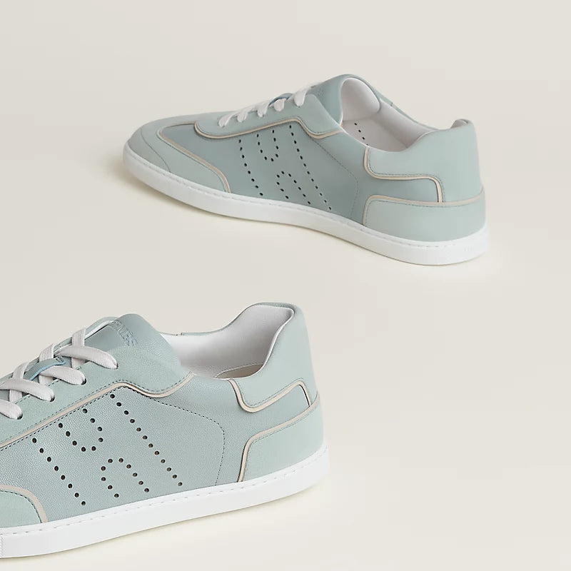 Hermès Match sneaker Bleu Glacier Beige Glaise