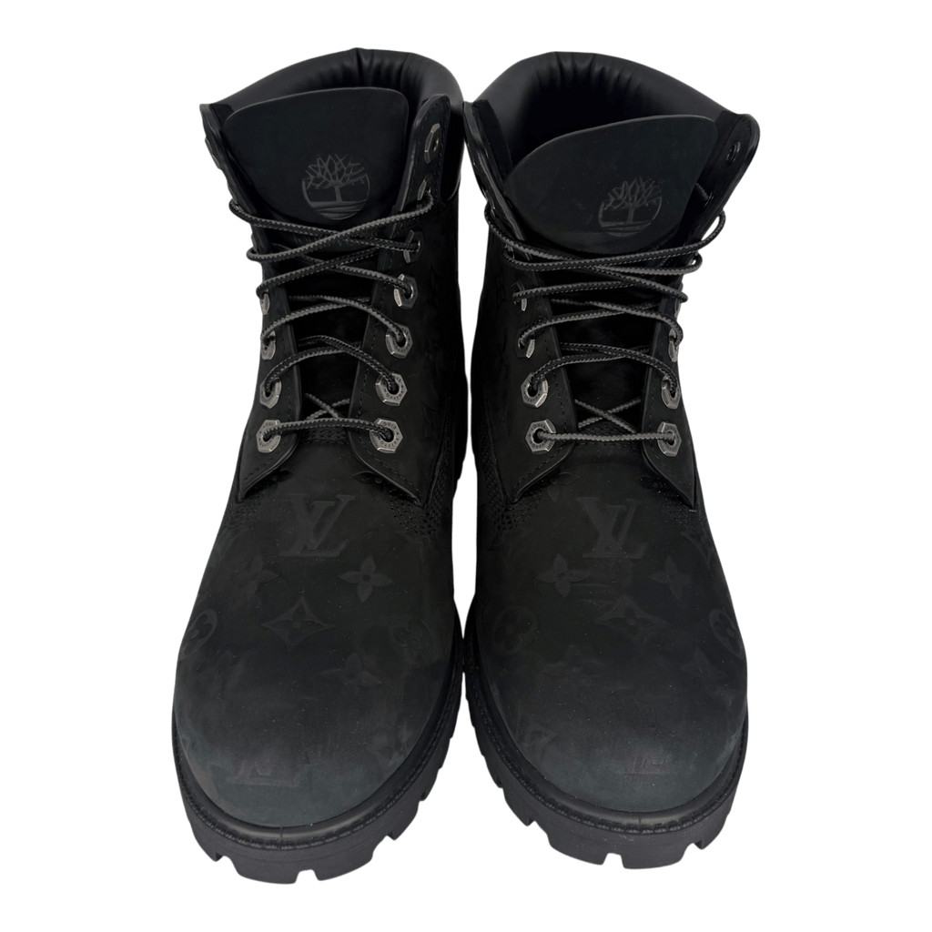 Louis Vuitton Timberland 6" Ankle Boot Black Monogram