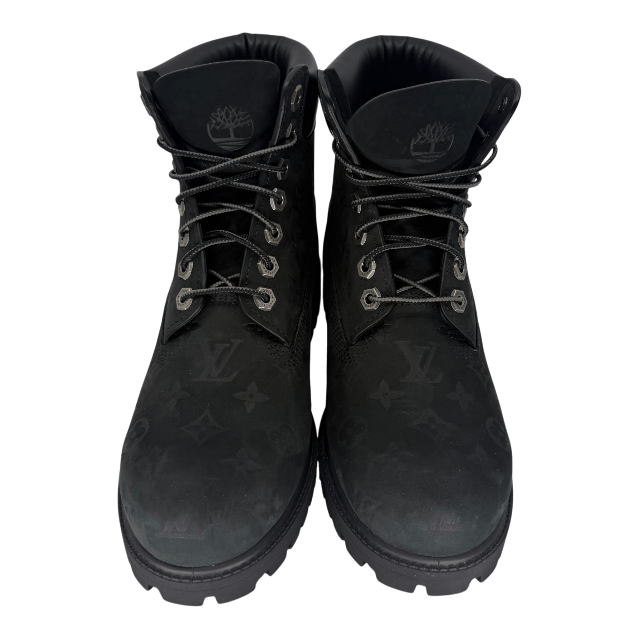 Louis Vuitton Timberland 6" Ankle Boot Black Monogram