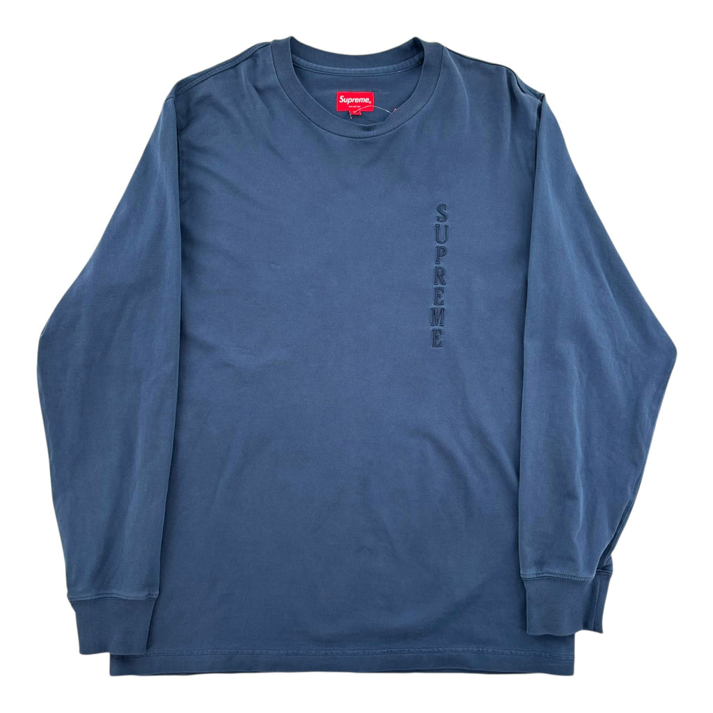Supreme Longsleeve Tee 'Blue'