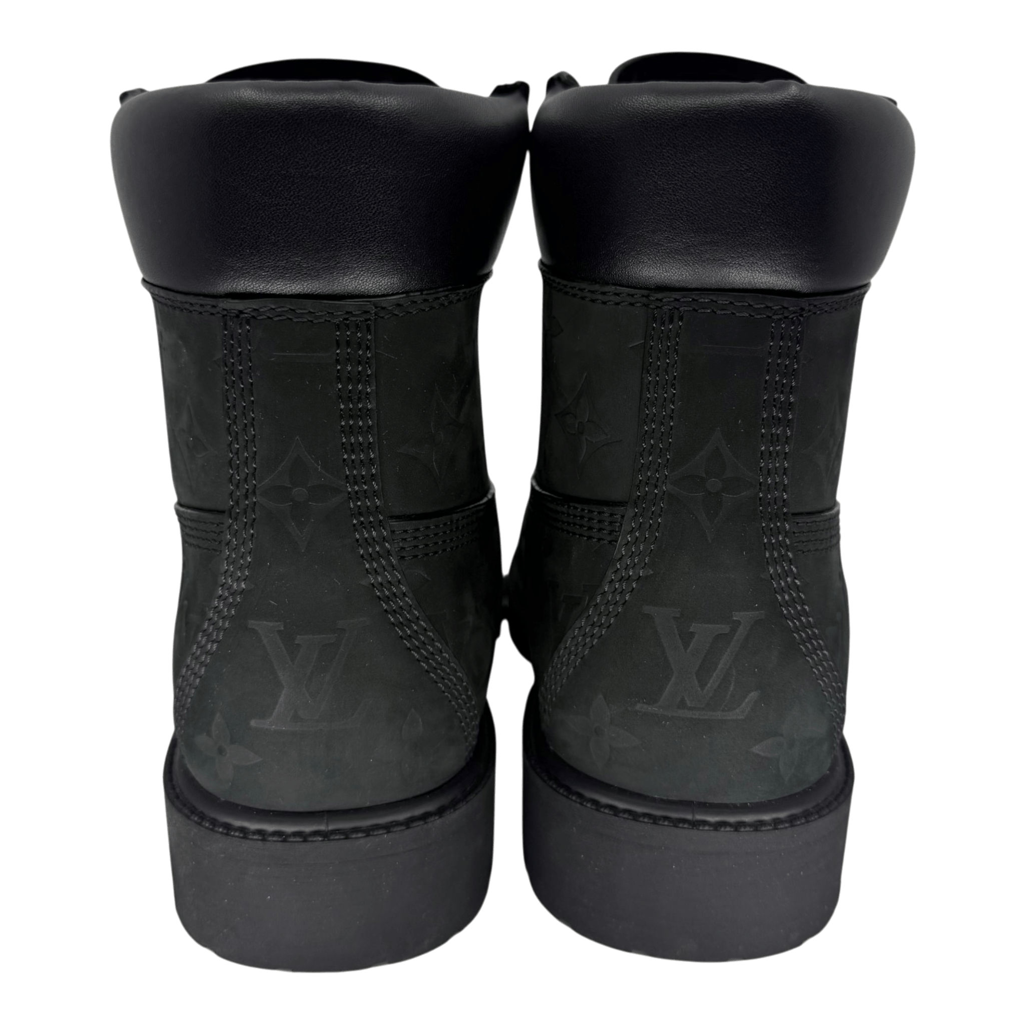 Louis Vuitton Timberland 6" Ankle Boot Black Monogram