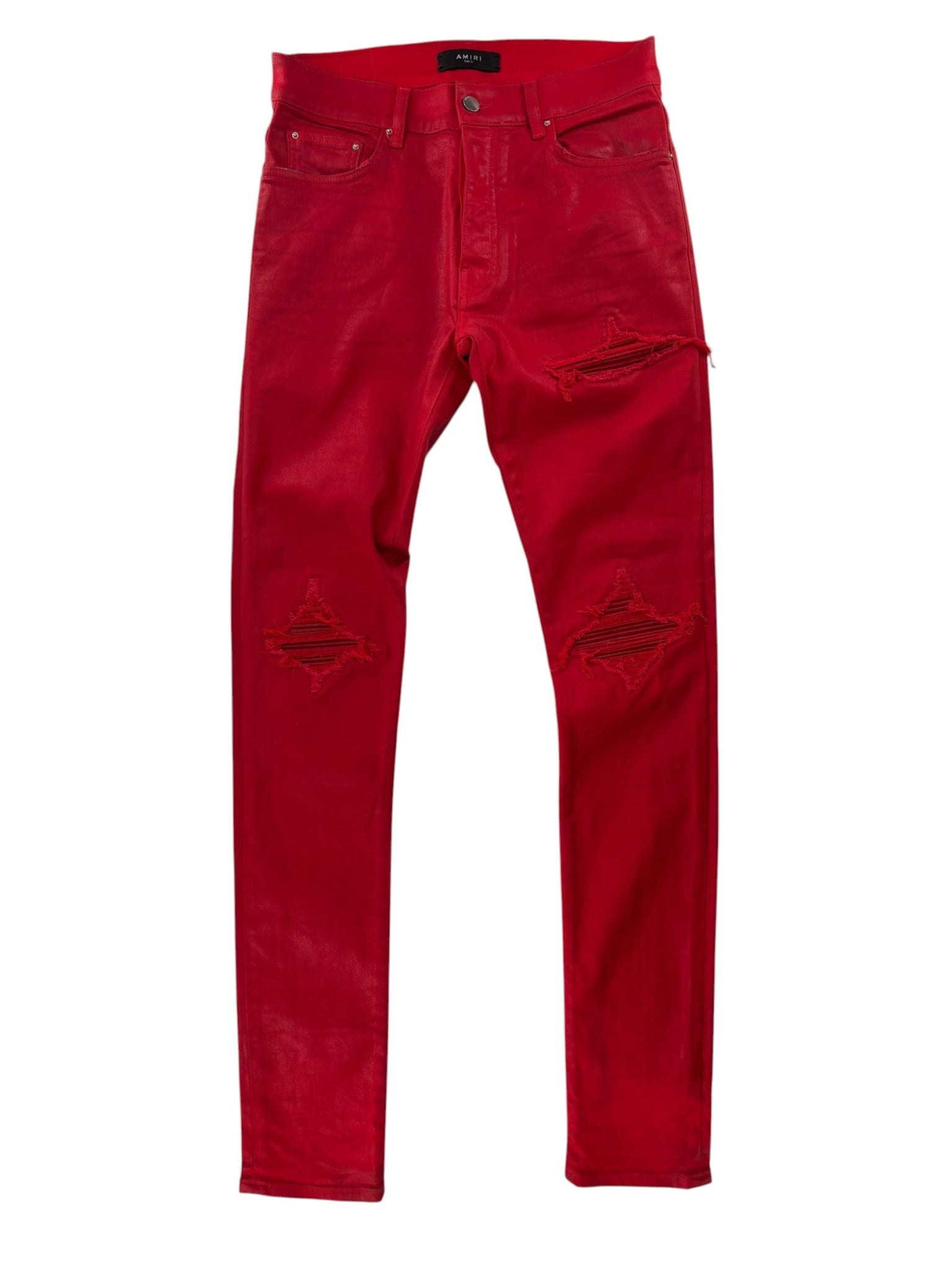Amiri MX1 Ribbed All Red