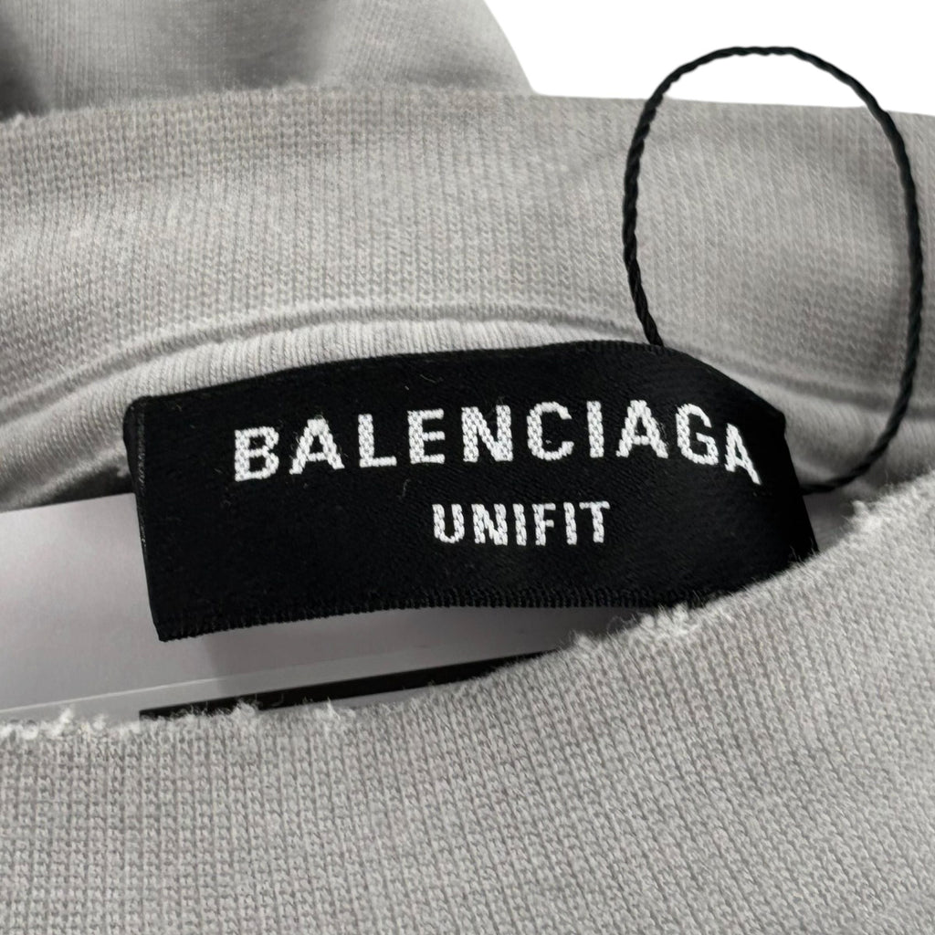 Balenciaga Metal Vintage Oversized T-Shirt White/Multi