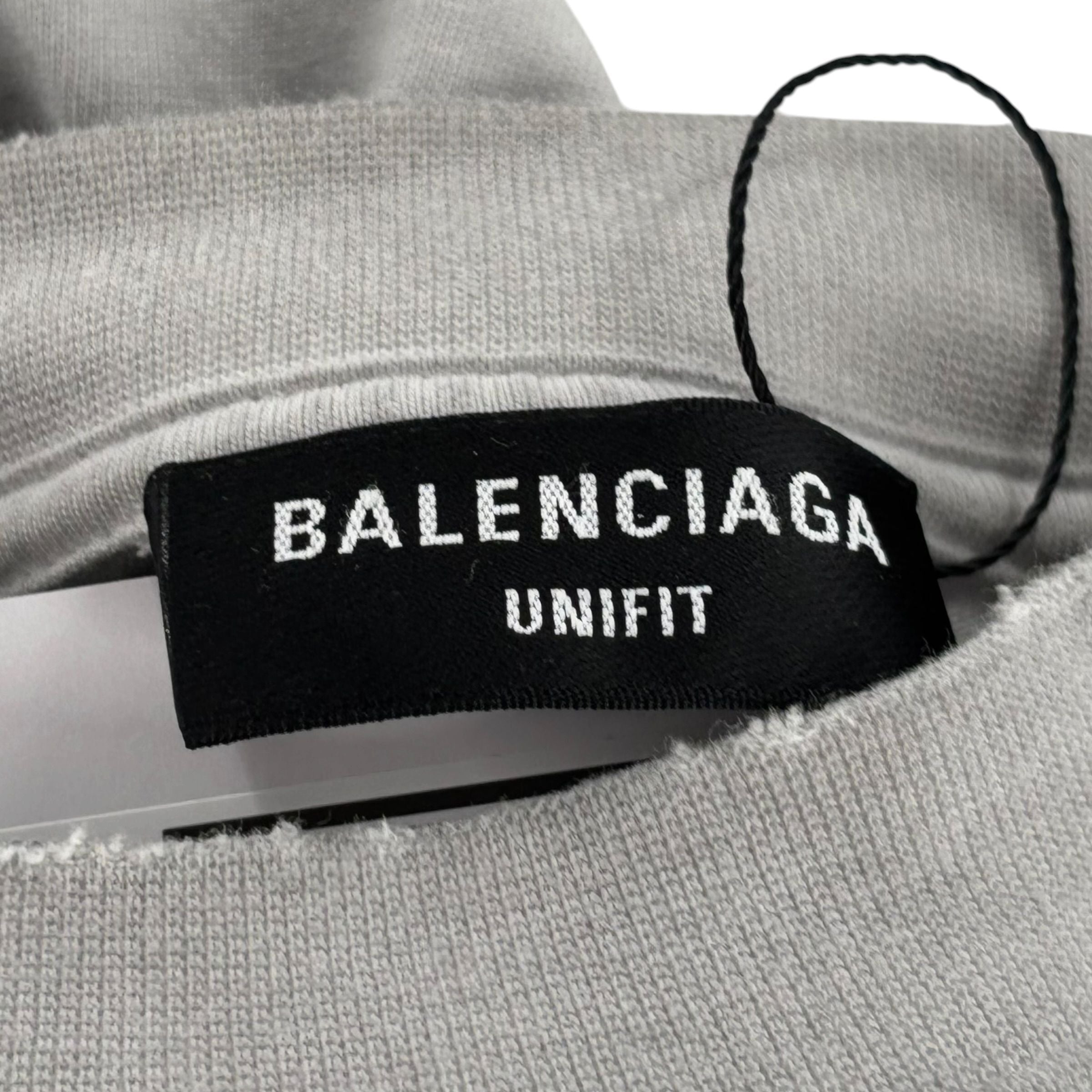 Balenciaga Metal Vintage Oversized T-Shirt White/Multi