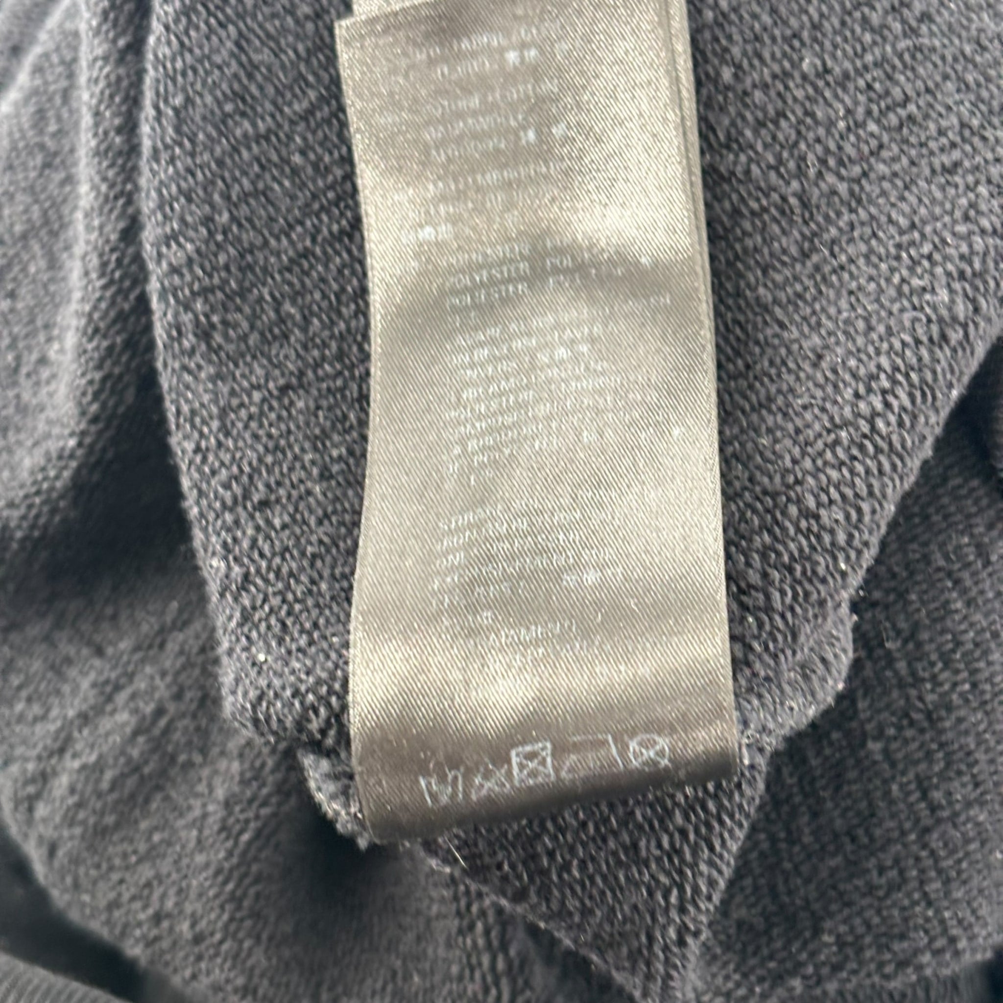 Balenciaga Political Campaign Large Fit Hoodie Black