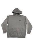 Balenciaga Grey Embroidered Hoodie