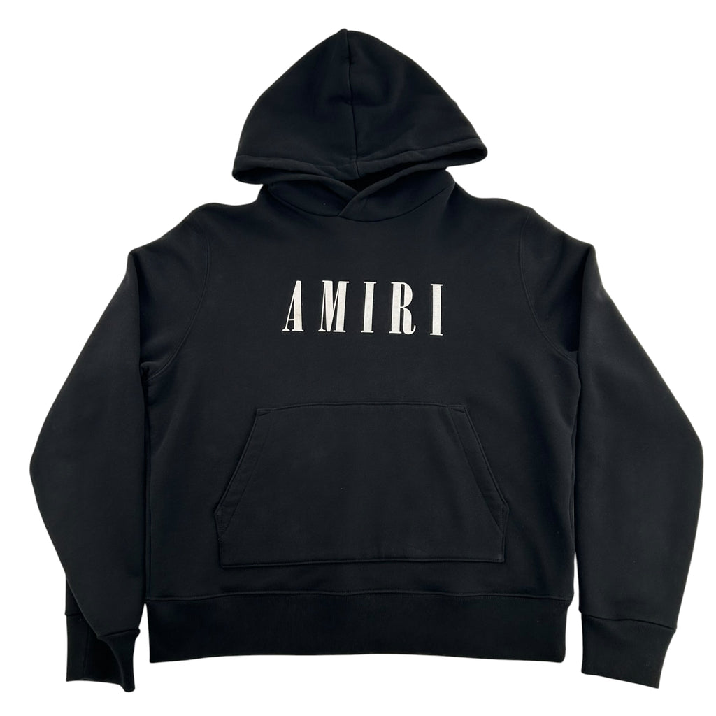 AMIRI Core Logo Hoodie Black/White